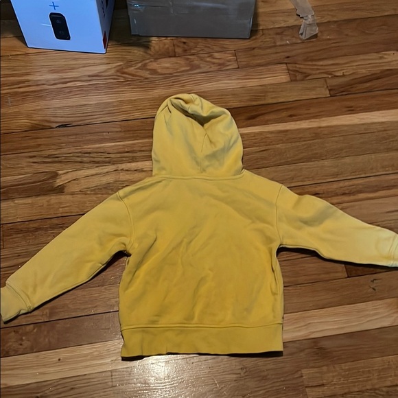 H&M US 4-6Y Yellow Kids Hoodie - Keep Doing What You Love - Picture 5 of 5